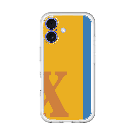 Slim Protection Premium Case［ オリジナル - initial color line - X orange ］