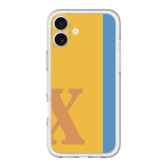 Slim Protection Premium Case［ オリジナル - initial color line - X orange ］
