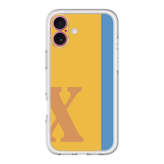 Slim Protection Premium Case［ オリジナル - initial color line - X orange ］