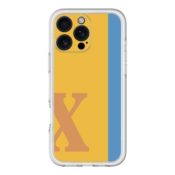 Slim Protection Premium Case［ オリジナル - initial color line - X orange ］