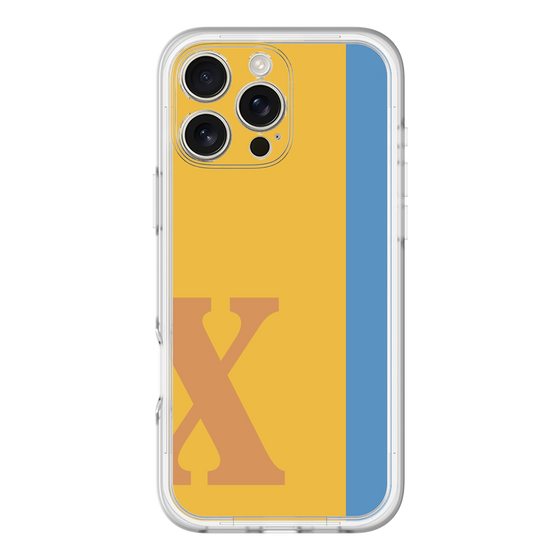 Slim Protection Premium Case［ オリジナル - initial color line - X orange ］