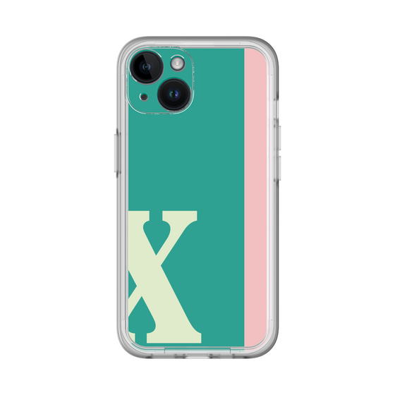 Slim Protection Premium Case［ オリジナル - initial color line - X green ］