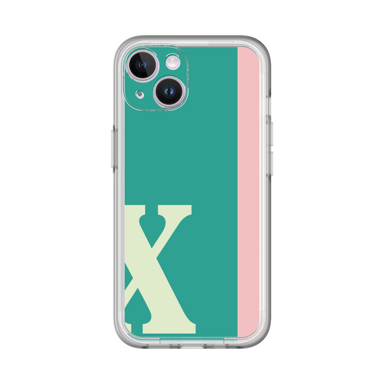 Slim Protection Premium Case［ オリジナル - initial color line - X green ］