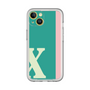 Slim Protection Premium Case［ オリジナル - initial color line - X green ］