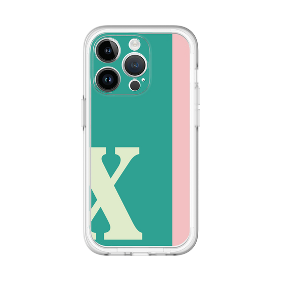 Slim Protection Premium Case［ オリジナル - initial color line - X green ］