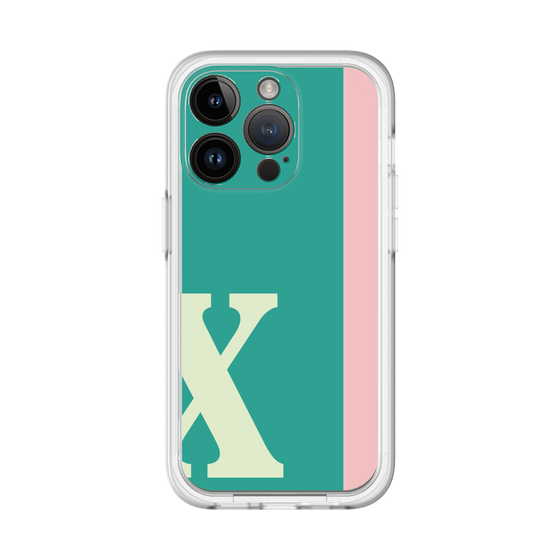 Slim Protection Premium Case［ オリジナル - initial color line - X green ］