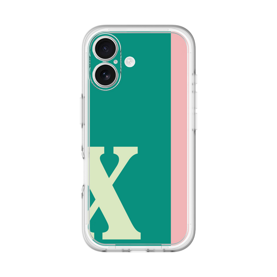 Slim Protection Premium Case［ オリジナル - initial color line - X green ］