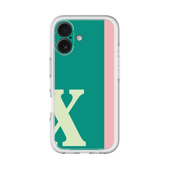 Slim Protection Premium Case［ オリジナル - initial color line - X green ］