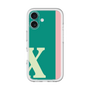 Slim Protection Premium Case［ オリジナル - initial color line - X green ］