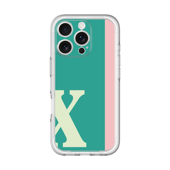 Slim Protection Premium Case［ オリジナル - initial color line - X green ］