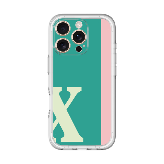 Slim Protection Premium Case［ オリジナル - initial color line - X green ］