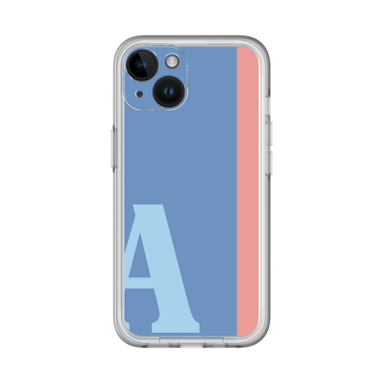 Slim Protection Premium Case［ オリジナル - initial color line - A blue ］