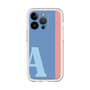Slim Protection Premium Case［ オリジナル - initial color line - A blue ］