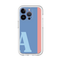 Slim Protection Premium Case［ オリジナル - initial color line - A blue ］