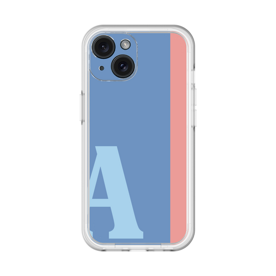 Slim Protection Premium Case［ オリジナル - initial color line - A blue ］