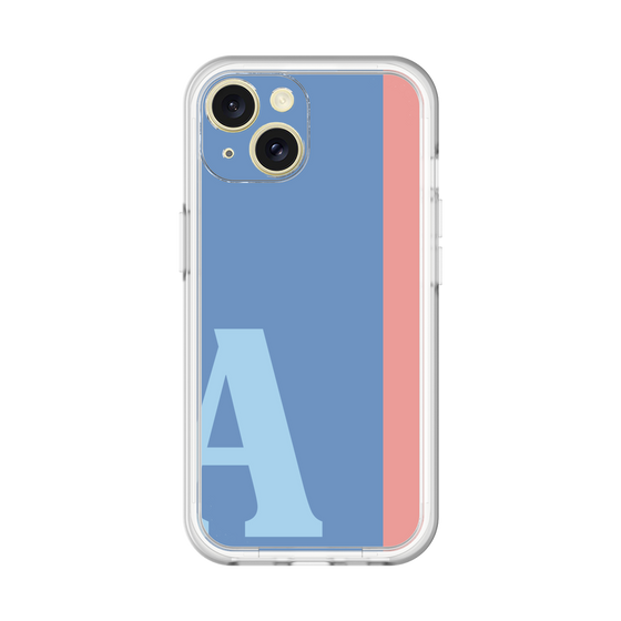 Slim Protection Premium Case［ オリジナル - initial color line - A blue ］