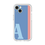 Slim Protection Premium Case［ オリジナル - initial color line - A blue ］