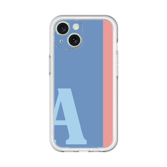 Slim Protection Premium Case［ オリジナル - initial color line - A blue ］