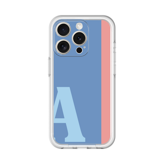 Slim Protection Premium Case［ オリジナル - initial color line - A blue ］