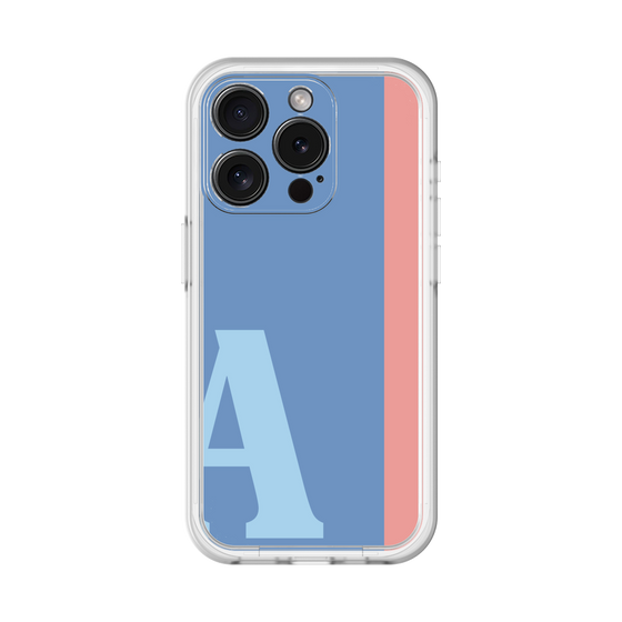 Slim Protection Premium Case［ オリジナル - initial color line - A blue ］