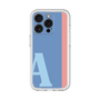 Slim Protection Premium Case［ オリジナル - initial color line - A blue ］