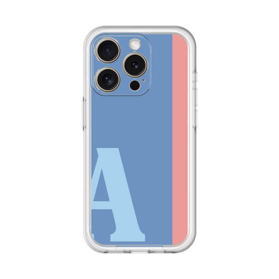 Slim Protection Premium Case［ オリジナル - initial color line - A blue ］