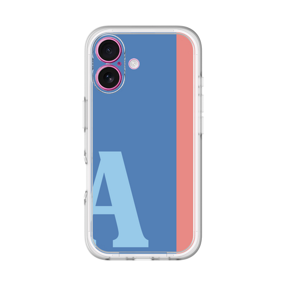 Slim Protection Premium Case［ オリジナル - initial color line - A blue ］