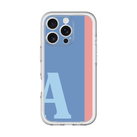 Slim Protection Premium Case［ オリジナル - initial color line - A blue ］