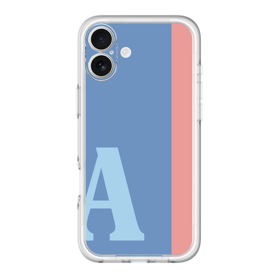Slim Protection Premium Case［ オリジナル - initial color line - A blue ］