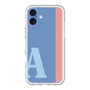 Slim Protection Premium Case［ オリジナル - initial color line - A blue ］