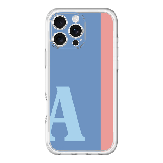 Slim Protection Premium Case［ オリジナル - initial color line - A blue ］