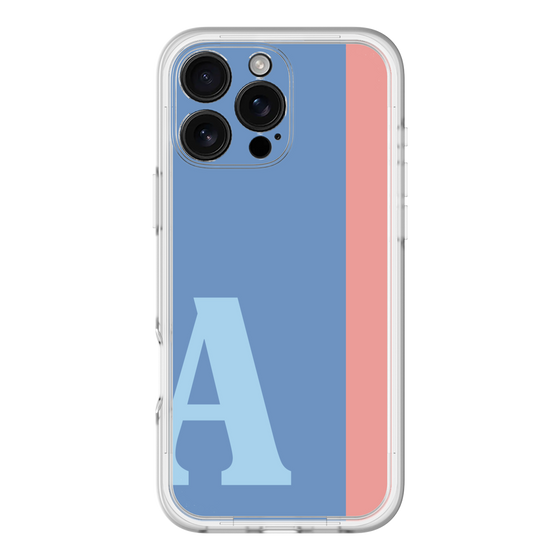 Slim Protection Premium Case［ オリジナル - initial color line - A blue ］