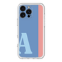 Slim Protection Premium Case［ オリジナル - initial color line - A blue ］