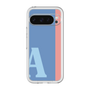 Slim Protection Premium Case［ オリジナル - initial color line - A blue ］