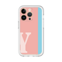 Slim Protection Premium Case［ オリジナル - initial color line - Y pink ］