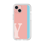 Slim Protection Premium Case［ オリジナル - initial color line - Y pink ］