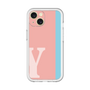 Slim Protection Premium Case［ オリジナル - initial color line - Y pink ］