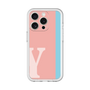 Slim Protection Premium Case［ オリジナル - initial color line - Y pink ］