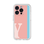 Slim Protection Premium Case［ オリジナル - initial color line - Y pink ］