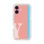 Slim Protection Premium Case［ オリジナル - initial color line - Y pink ］