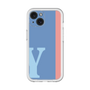 Slim Protection Premium Case［ オリジナル - initial color line - Y blue ］