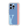 Slim Protection Premium Case［ オリジナル - initial color line - Y blue ］