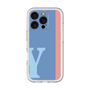 Slim Protection Premium Case［ オリジナル - initial color line - Y blue ］