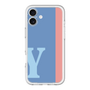 Slim Protection Premium Case［ オリジナル - initial color line - Y blue ］