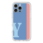 Slim Protection Premium Case［ オリジナル - initial color line - Y blue ］