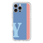Slim Protection Premium Case［ オリジナル - initial color line - Y blue ］