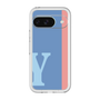 Slim Protection Premium Case［ オリジナル - initial color line - Y blue ］