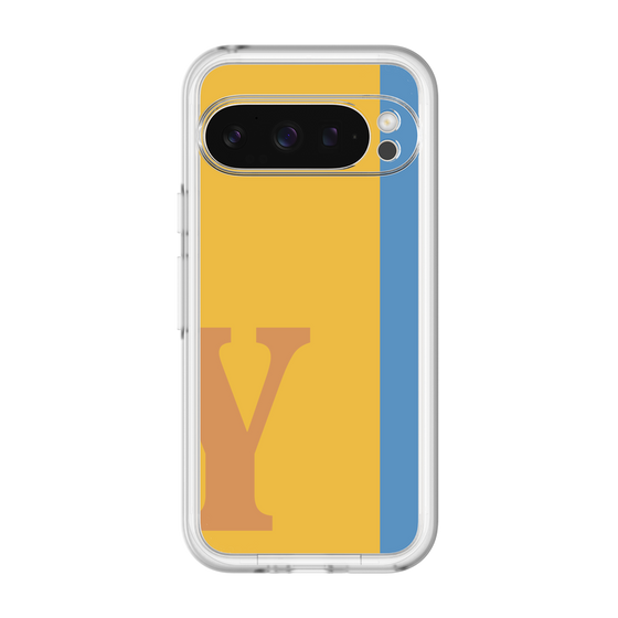 Slim Protection Premium Case［ オリジナル - initial color line - Y orange ］