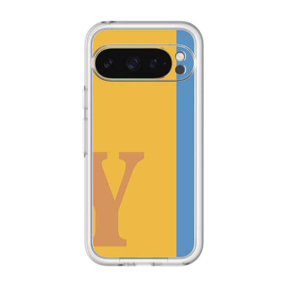 Slim Protection Premium Case［ オリジナル - initial color line - Y orange ］