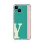 Slim Protection Premium Case［ オリジナル - initial color line - Y green ］